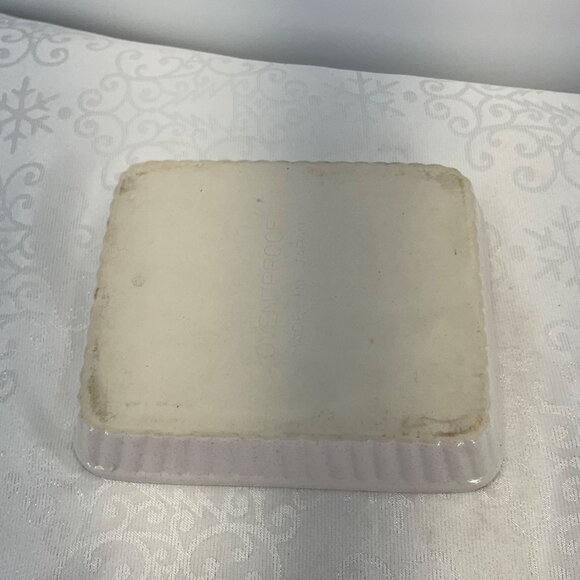 Vintage Ovenproof Ceramic Baking Dish Rectangular Fall Harvest Design - Picture 5 of 7